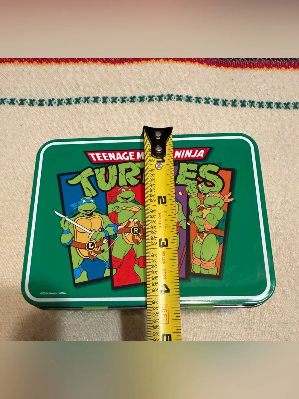 Teenage Mutant Ninja Turtles Green Lunchbox & Meal prep Containers NEW